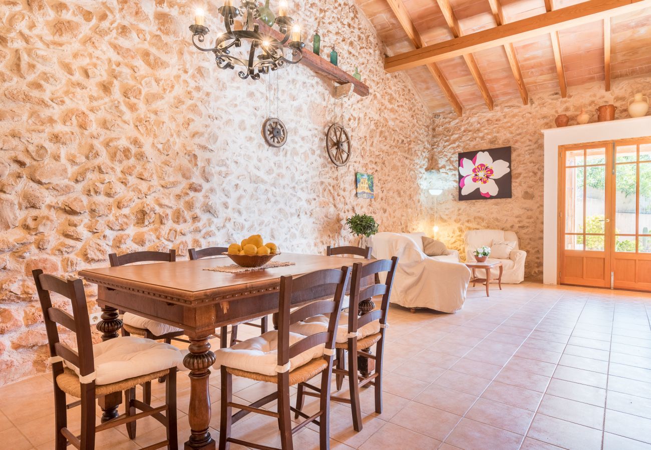 Landhaus in Cas Concos Des Cavaller - Winter Finca Can Concarri